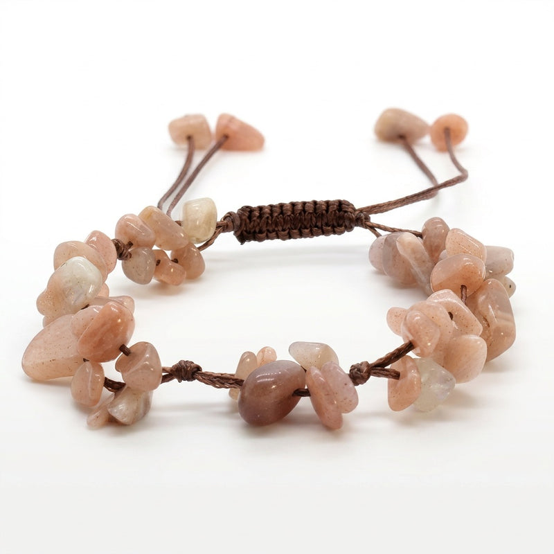 Pink Rhodochrosite Bracelet "madru"