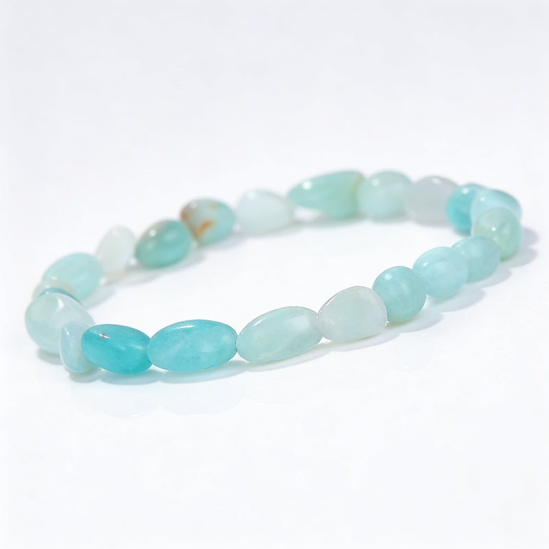 Amazonite Bead Bracelet "Sea Whisper"