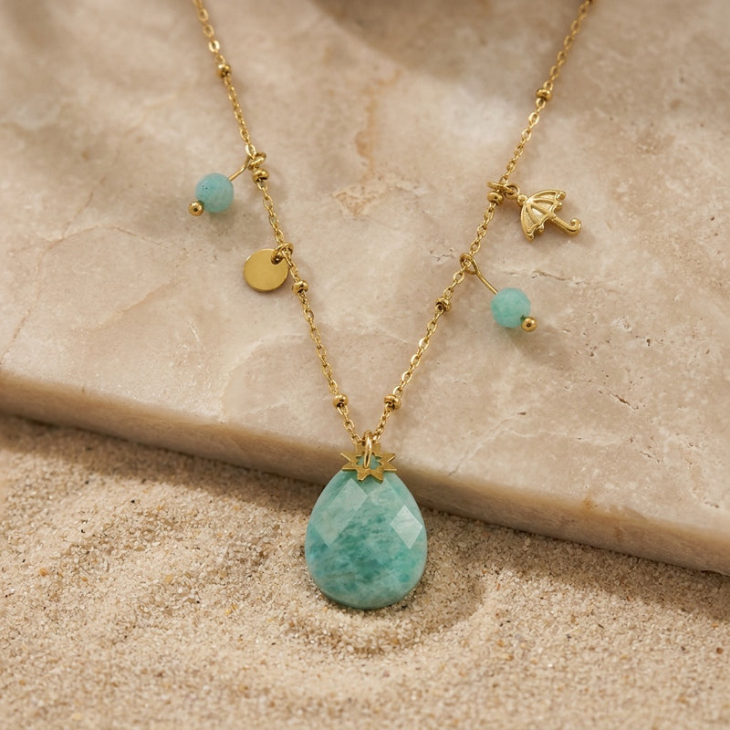 Amazonite Necklace "Joy"