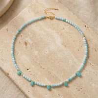 Amazonite Necklace "Reflection"