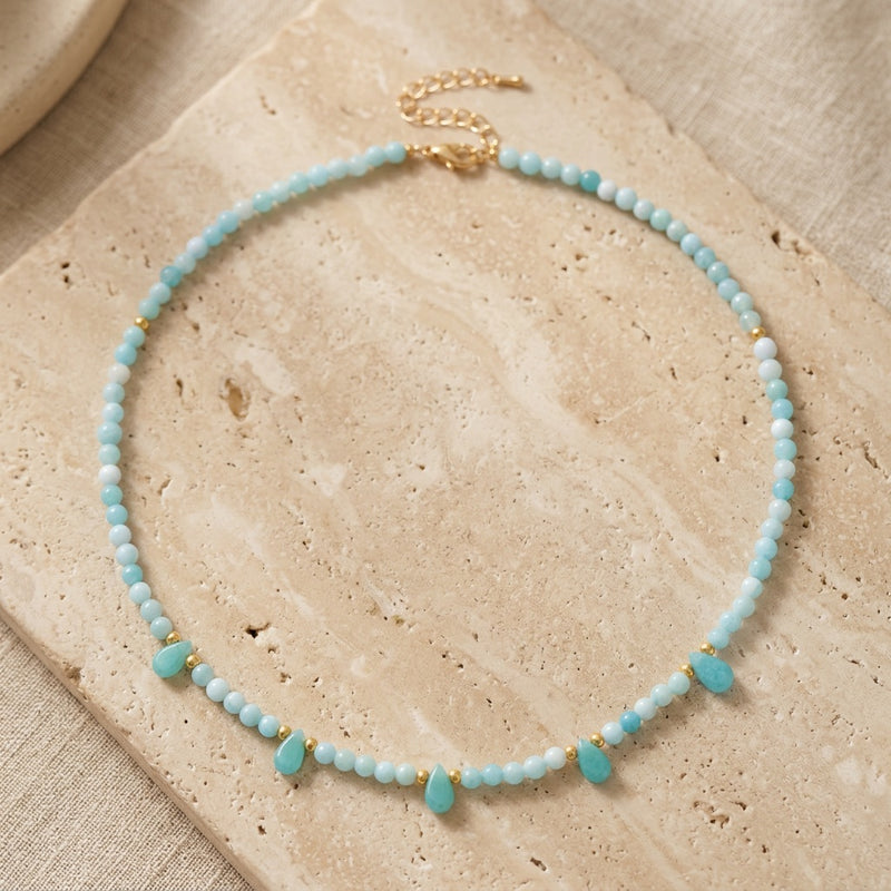 Amazonite Necklace "Reflection"