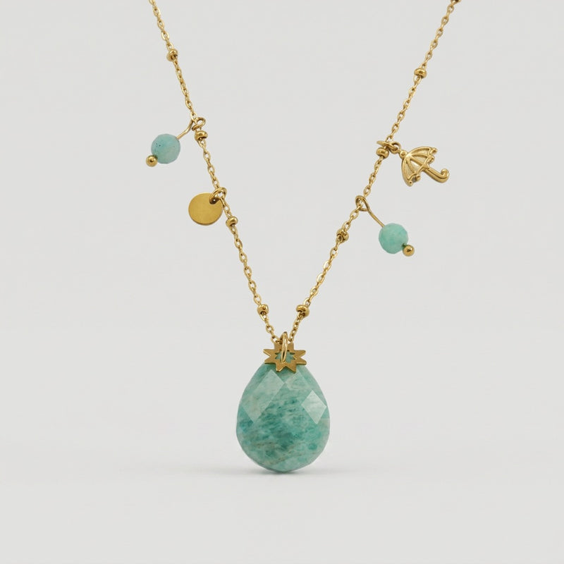 Amazonite Necklace "Joy"