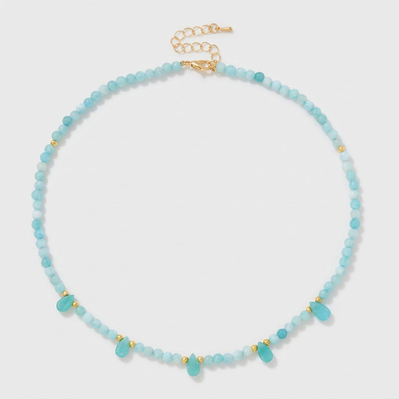 Amazonite Necklace "Reflection"
