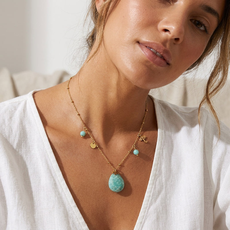 Amazonite Necklace "Joy"