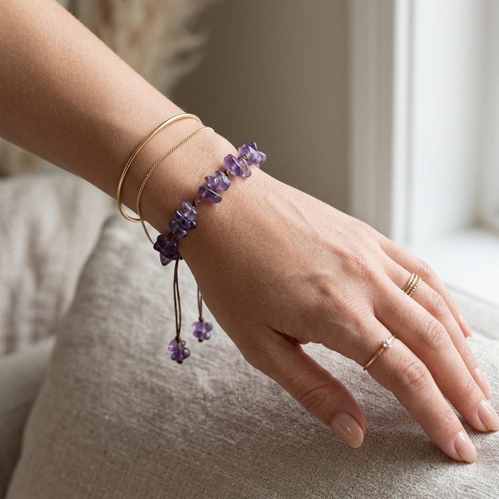 Amethyst Bracelet “Madura”