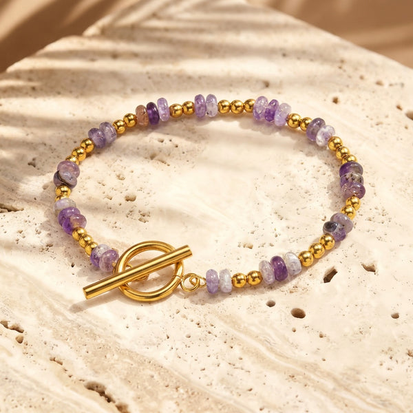 Amethyst Bracelet "Nautilis"