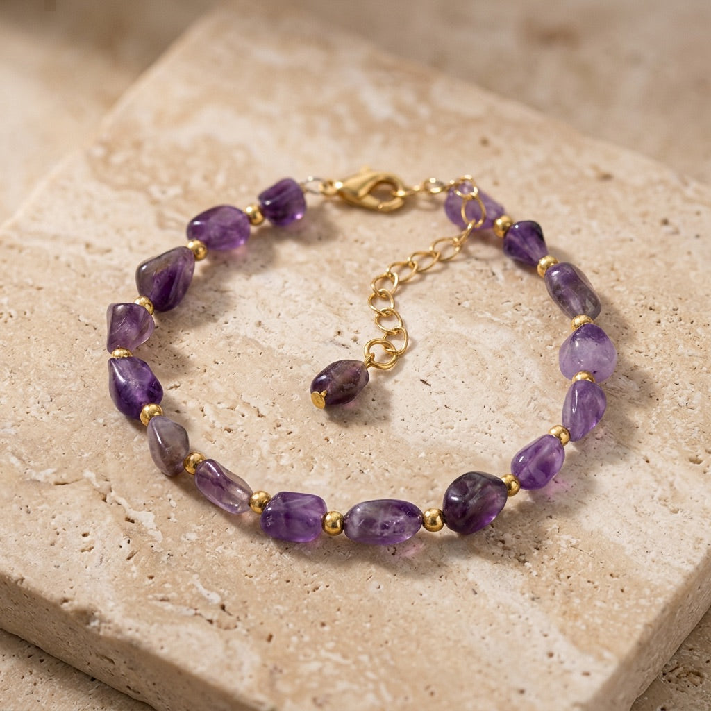 Amethyst Bracelet "Yanlei"