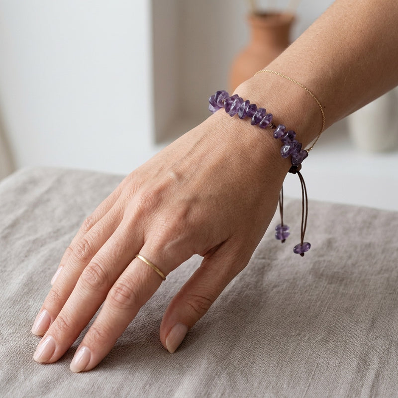 Amethyst Bracelet “Madura”