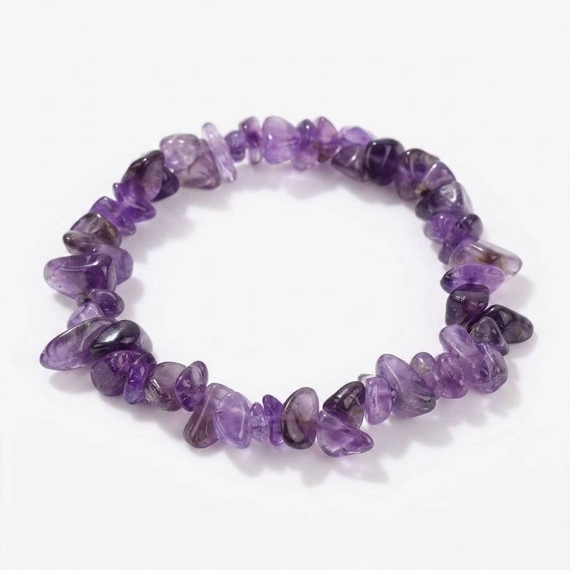 Amethyst Stone Bracelet "Nama"