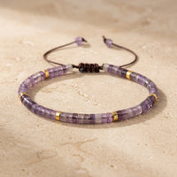 Amethyst Stone Bracelet "Emperor"