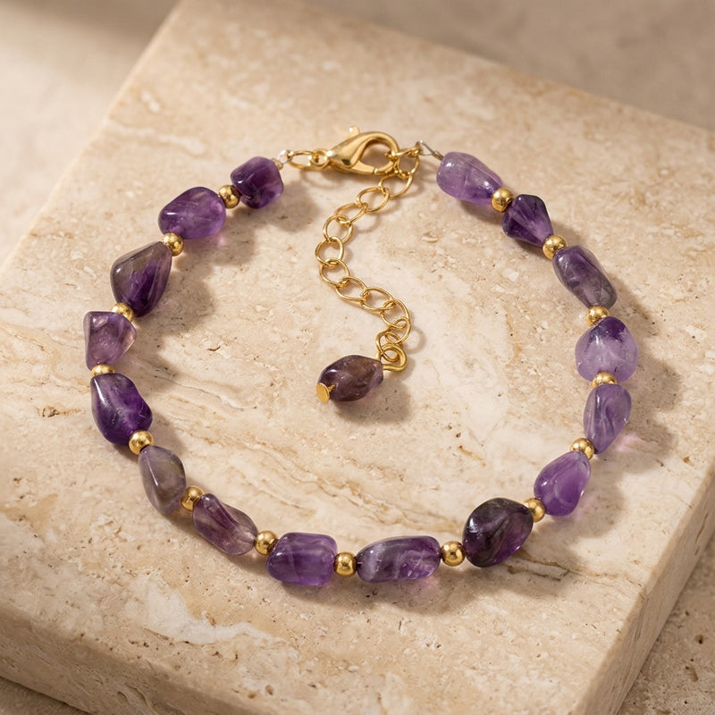 Amethyst Bracelet "Yanlei"