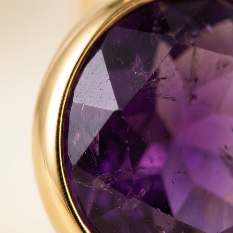 Amethyst Stone Earrings "Precious"