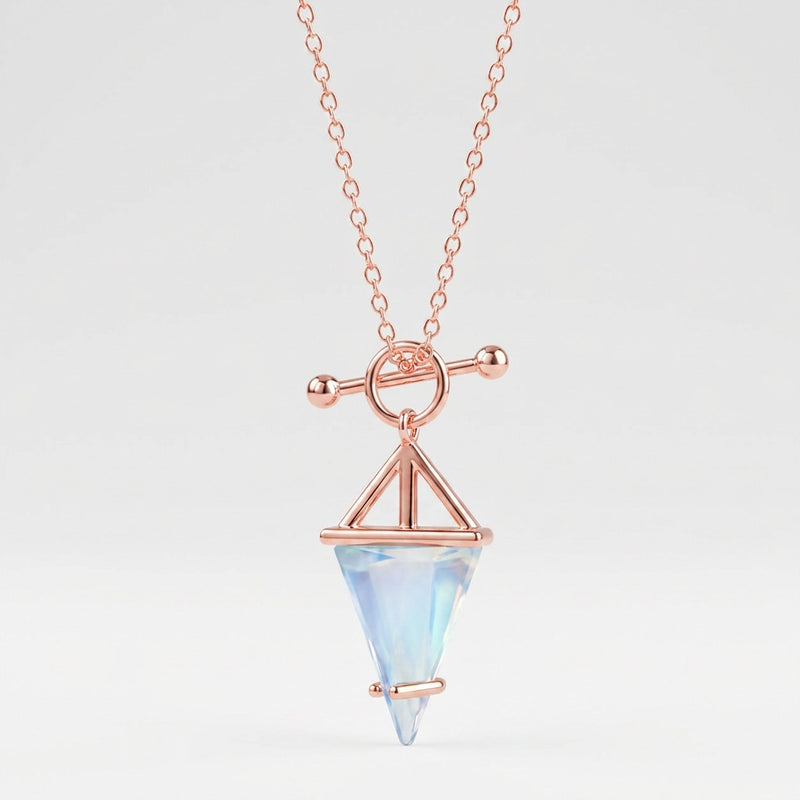 Aquamarine Necklace "Hero"