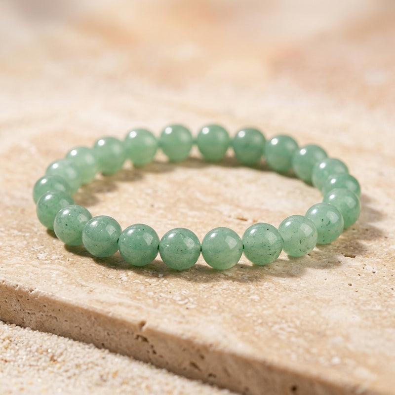 Green Aventurine Stone Bracelet "Element"