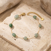 Aventurine Stone Bracelet "Luneria"