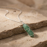 Aventurine Necklace "Nexa"