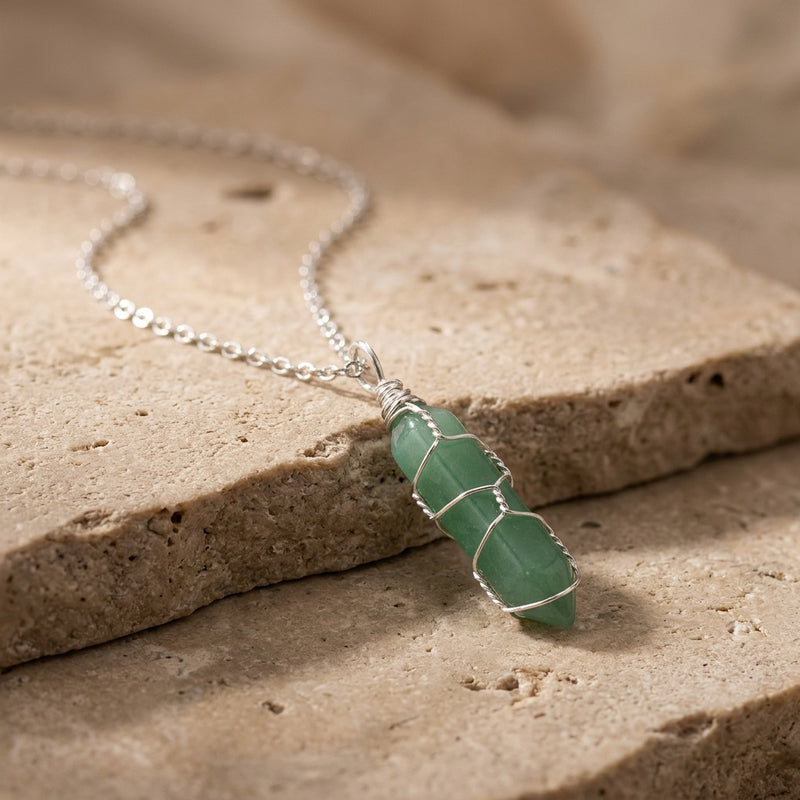 Aventurine Necklace "Nexa"