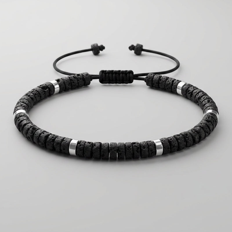 Lava Stone Bracelet "Emperor"