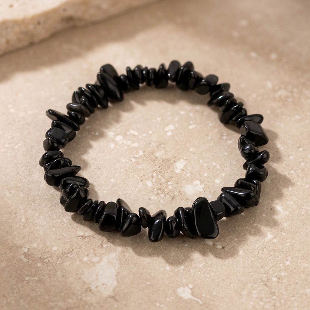 Black Obsidian Bracelet "Nama"