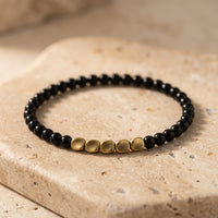 Black Obsidian Bracelet "DIVIN"
