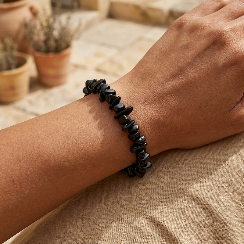 Black Obsidian Bracelet "Nama"