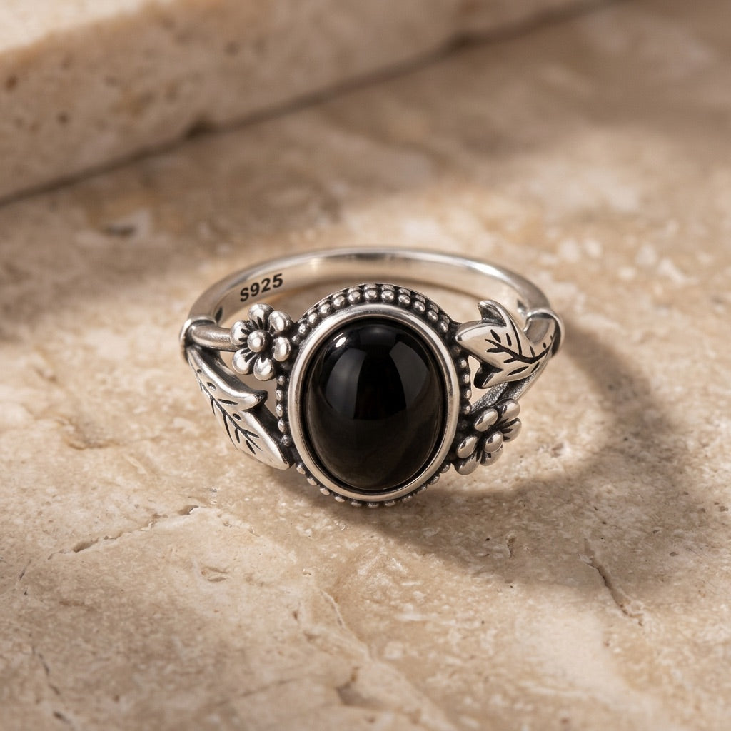 Black Onyx Ring "Yametsu"