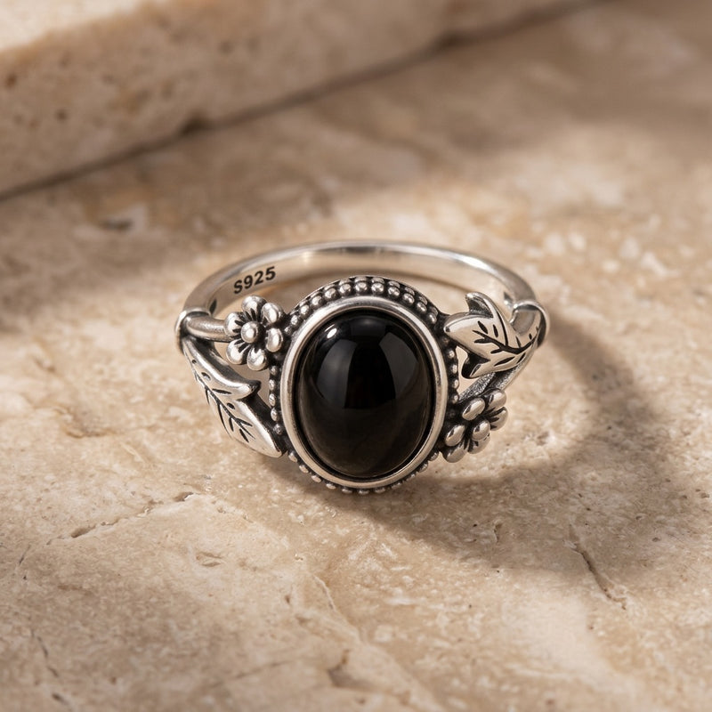 Black Onyx Ring "Yametsu"