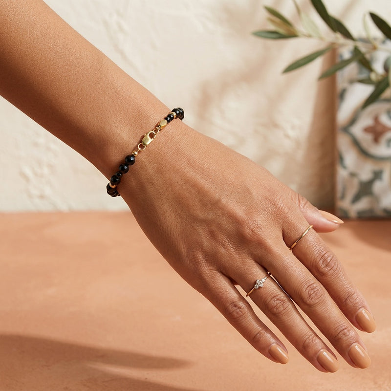 Black Onyx Bracelet "Konic"