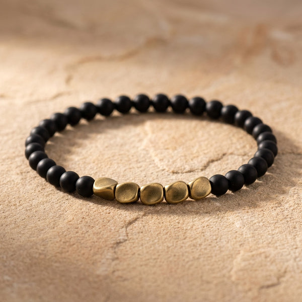 Black Onyx bracelet "DIVIN"