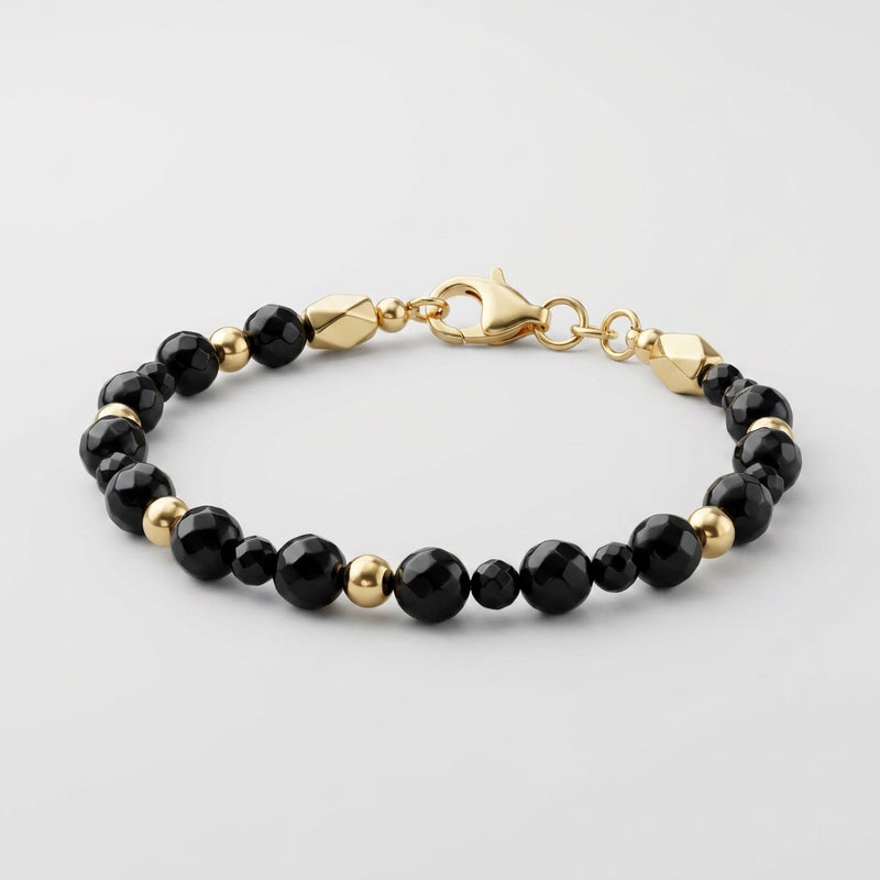 Black Onyx Bracelet "Konic"