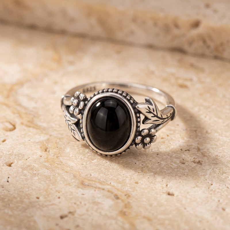 Black Onyx Ring "Yametsu"