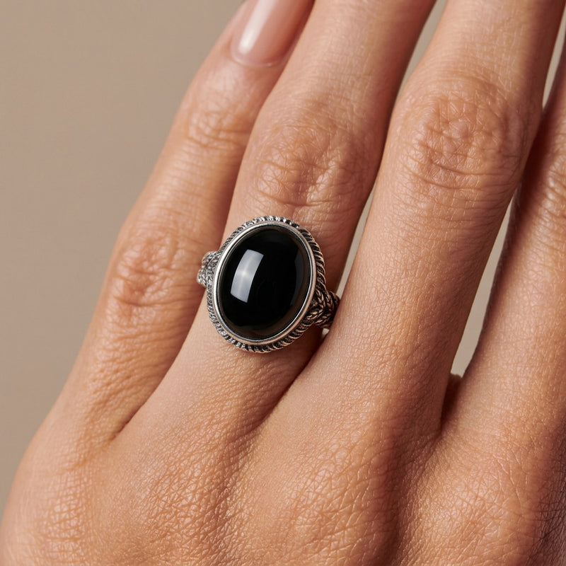 Black Onyx Ring “Velmoris”