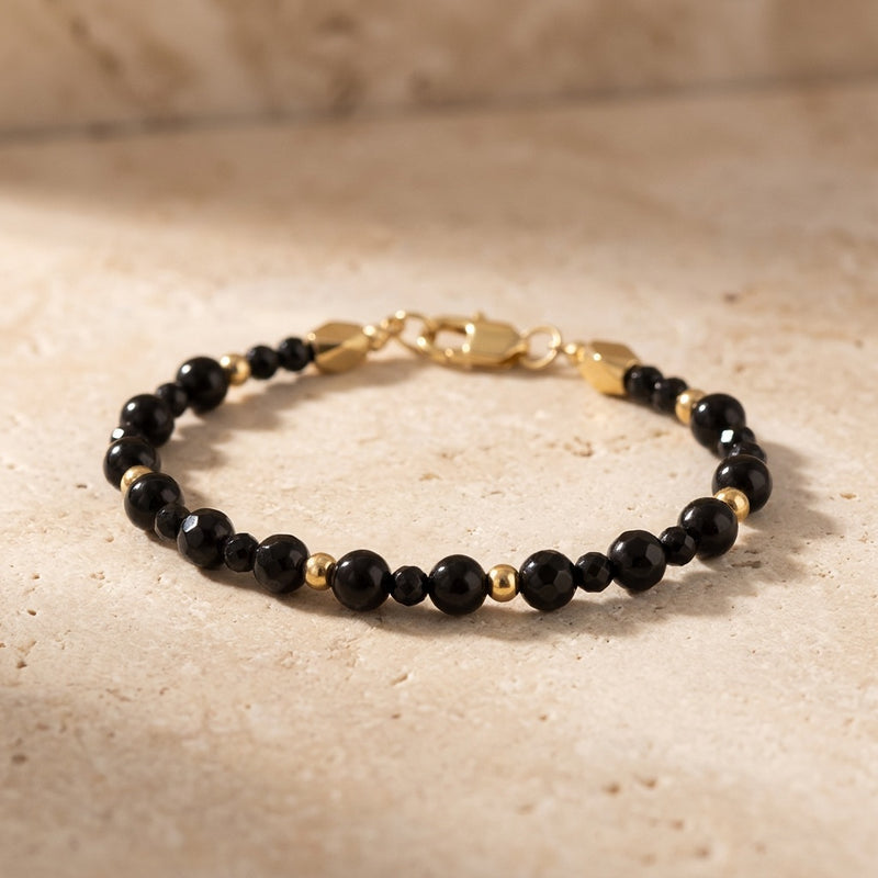 Black Onyx Bracelet "Konic"