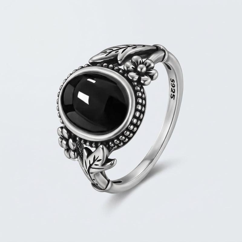 Black Onyx Ring "Yametsu"