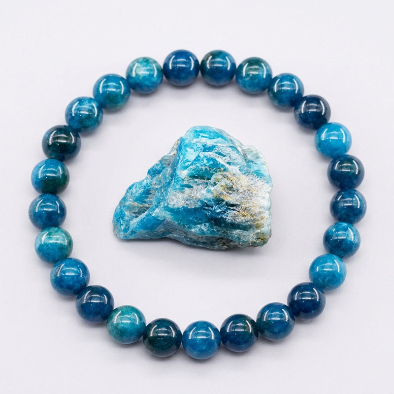 Blue Apatite Bracelet "Element"