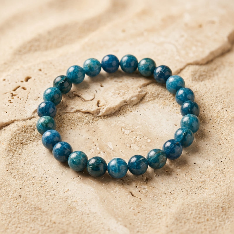 Blue Apatite Bracelet "Element"