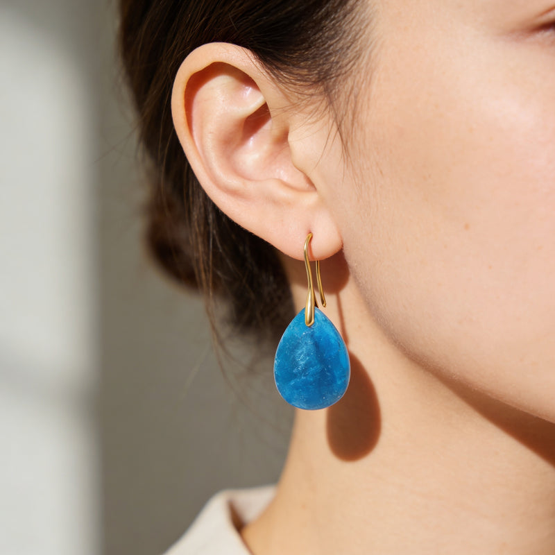 Apatite  Earrings "Celunara"