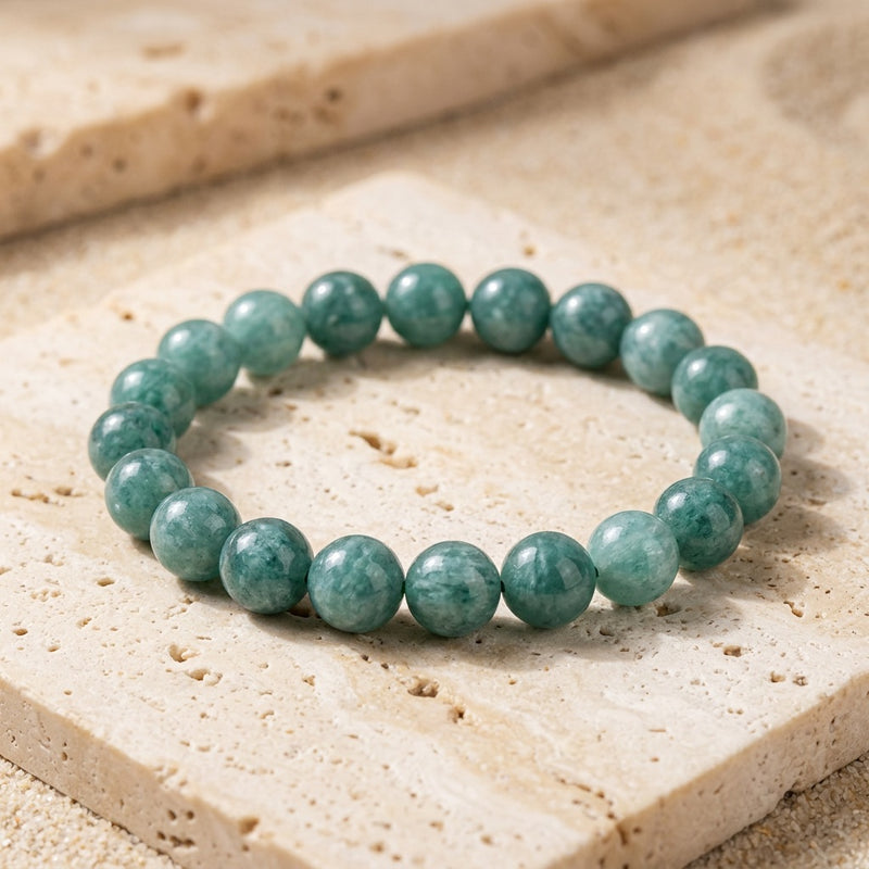 Aquamarine Stone Bracelet “Element”