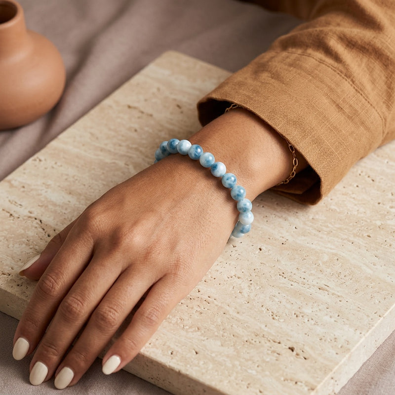 Blue Calcite Bracelet "Element"