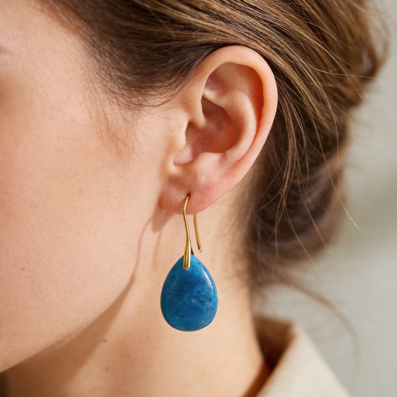 Apatite  Earrings "Celunara"