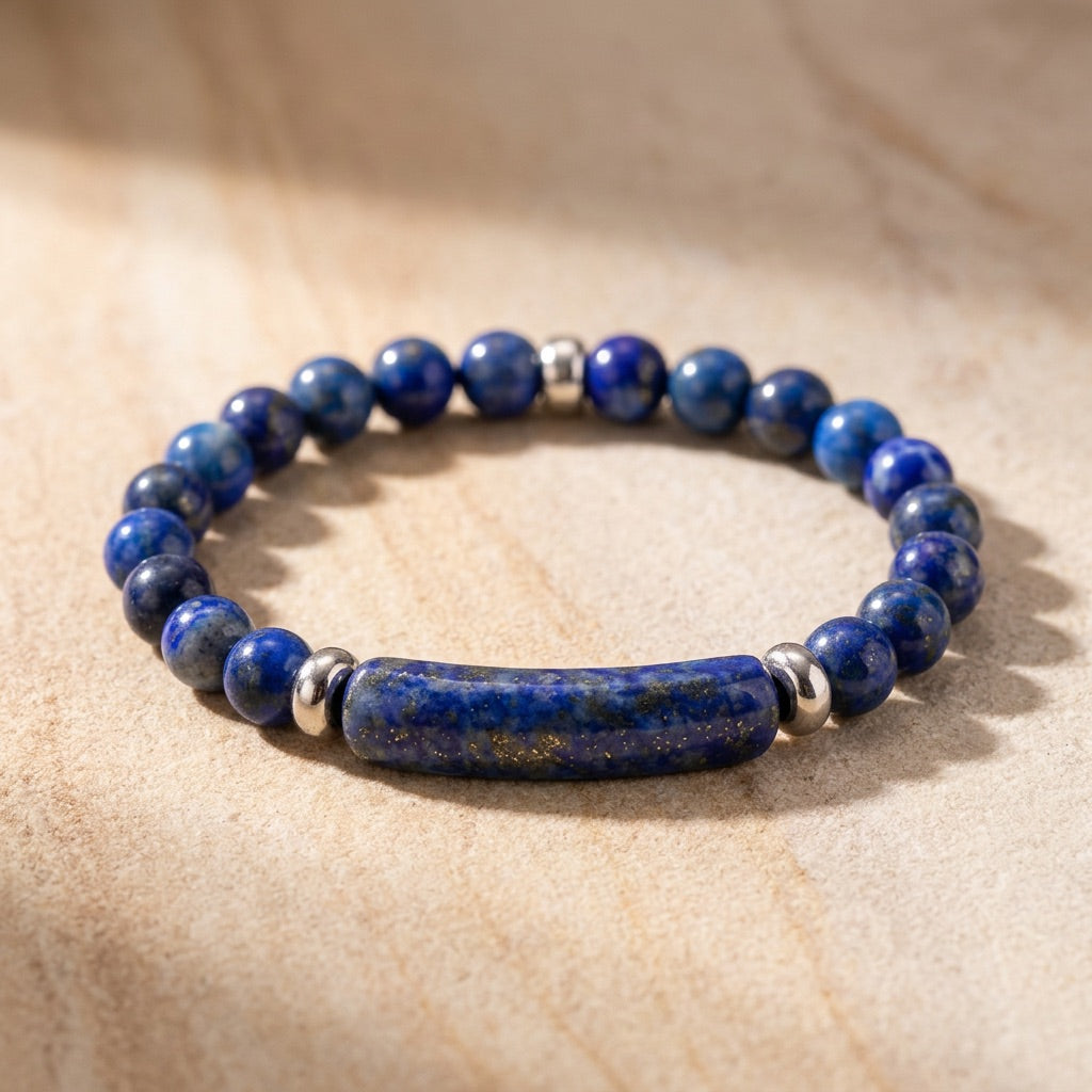Lapis Lazuli Stone Bracelet "Veloran"