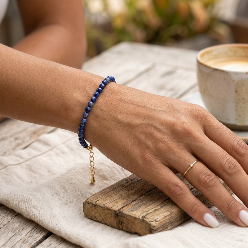 Lapis Lazuli Bracelet "Bohem"
