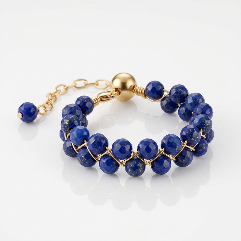 Lapis Lazuli Ring "Grape"