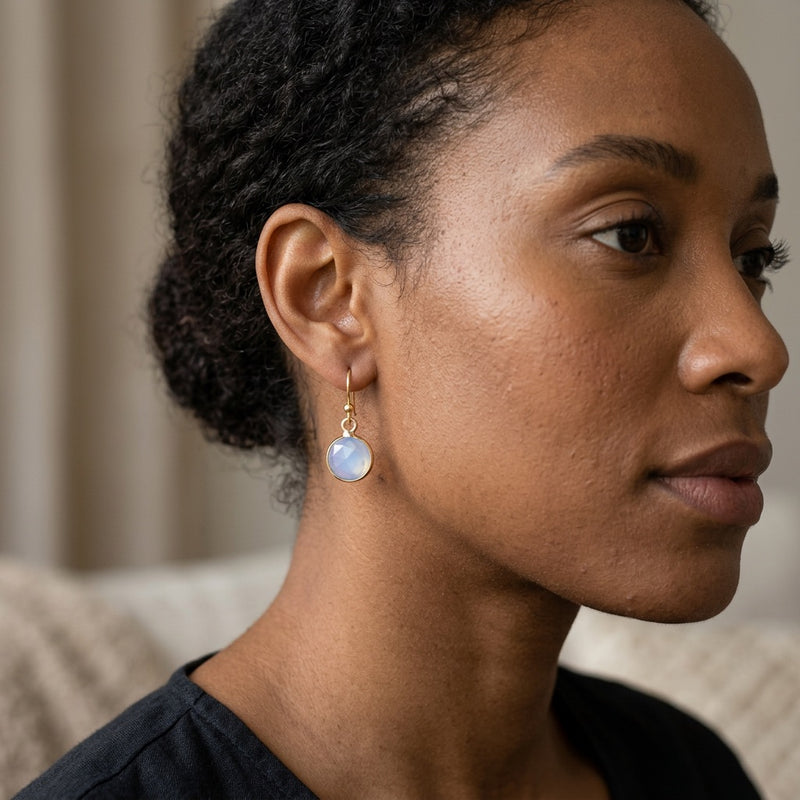 Opal Stone Earrings "Precious"