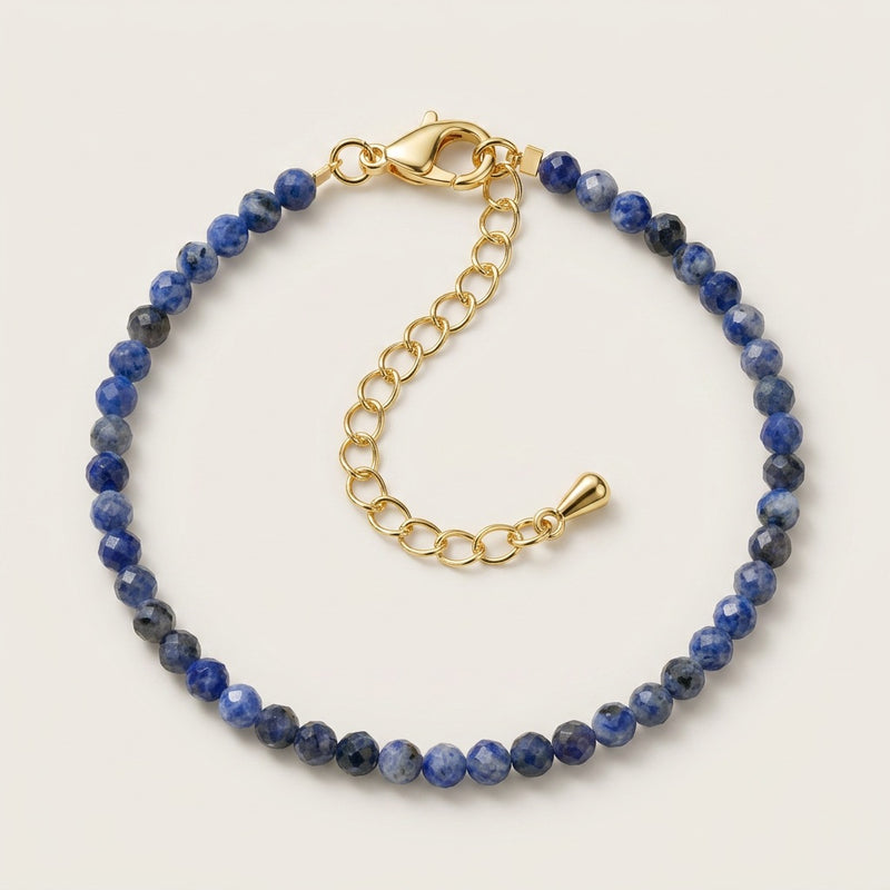 Sodalite Stone Bracelet "Bohem"