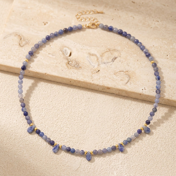 Sodalite Necklace "Reflection"