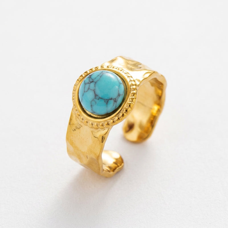 Turquoise Ring "Calyra"