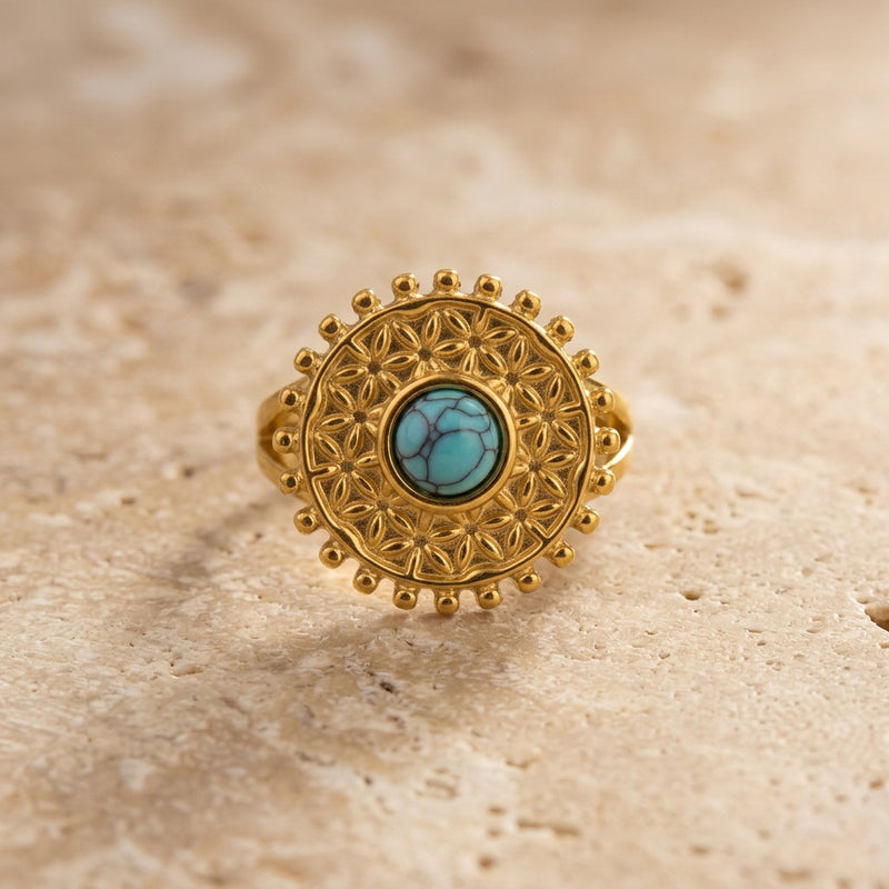 Turquoise Ring Lunessa
