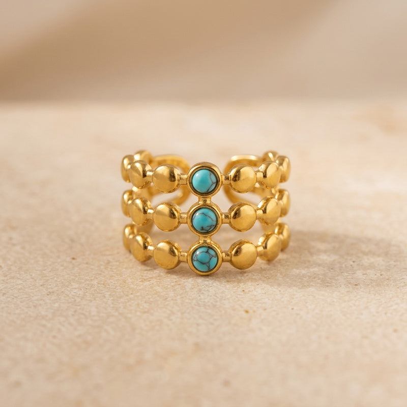 Turquoise Ring "Aguavia"
