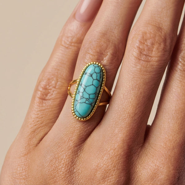 Turquoise Ring Noelya